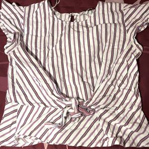 Striped summer blouse